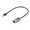 StarTech.com USB to Ethernet Adapter, USB 3.0 to 10/100/1000 Gigabit Ethernet LAN Converter for Laptops, 1ft (30cm) Attached