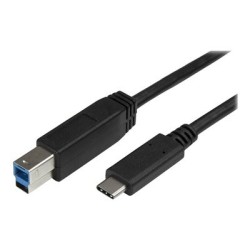 StarTech.com USB C to USB B Printer Cable - 6 ft / 2m - USB C Printer Cable - USB C to USB B Cable - USB Type C to Type B
