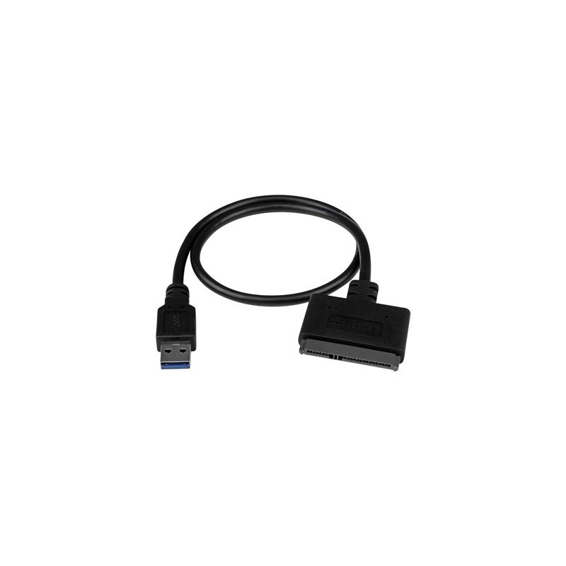 StarTech.com USB 3.1 to 2.5" SATA Hard Drive Adapter - USB 3.1 Gen 2 10Gbps with UASP External HDD/SSD Storage Converter