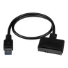 StarTech.com USB 3.1 to 2.5" SATA Hard Drive Adapter - USB 3.1 Gen 2 10Gbps with UASP External HDD/SSD Storage Converter