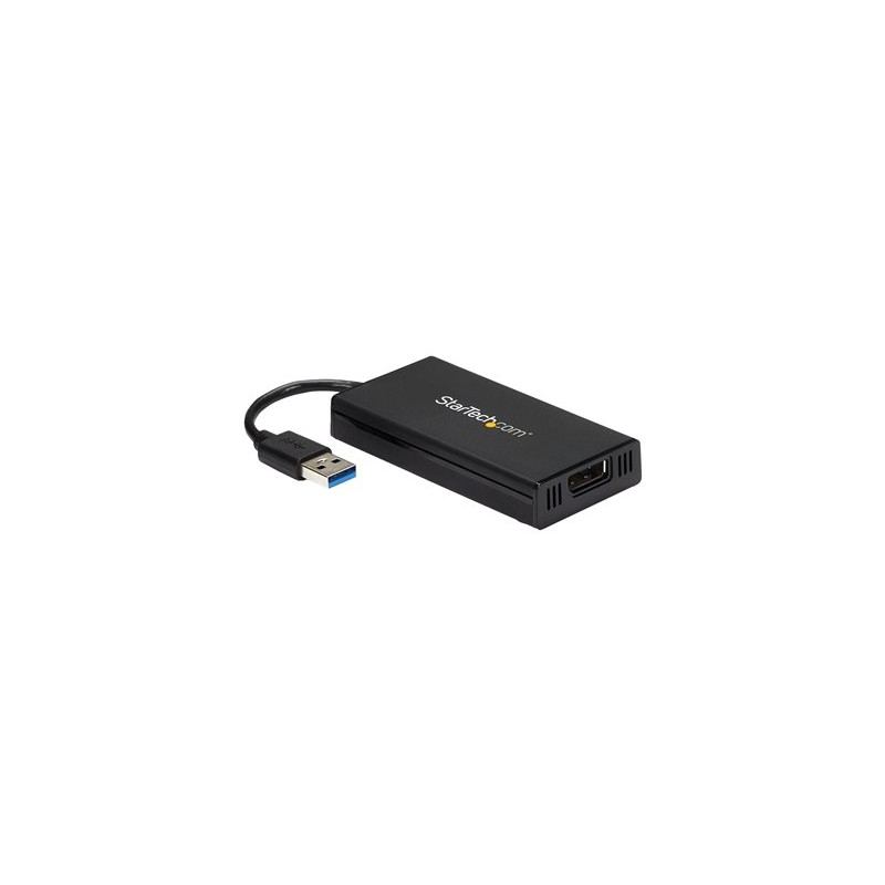 StarTech.com USB 3.0 to DisplayPort Adapter - DisplayLink Certified - 4K 30Hz - Adaptér USB / DisplayPort - kompatibilní s TAA