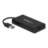 StarTech.com USB 3.0 to DisplayPort Adapter - DisplayLink Certified - 4K 30Hz - Adaptér USB / DisplayPort - kompatibilní s TAA