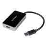 StarTech.com USB 3.0 to HDMI & DVI Adapter with 1x USB Port - External Video & Graphics Card Adapter - Dual Monitor Hub