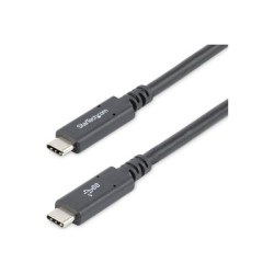 StarTech.com USB C to USB C Cable - 6 ft / 1.8m - 5A PD - USB-IF Certified - M/M - USB 3.0 5Gbps - USB C Charging Cable - USB