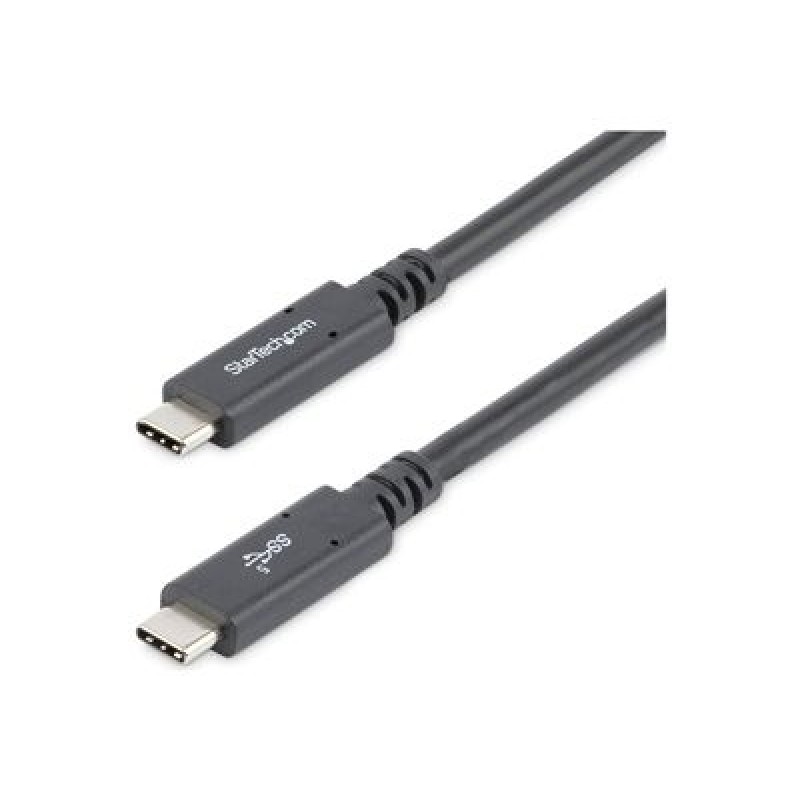 StarTech.com USB C to USB C Cable - 6 ft / 1.8m - 5A PD - USB-IF Certified - M/M - USB 3.0 5Gbps - USB C Charging Cable - USB