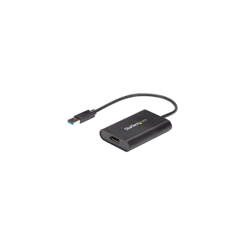 StarTech.com USB 3.0 to DisplayPort Adapter - 4K 30Hz - External Video & Graphics Card - Dual Monitor Display Adapter