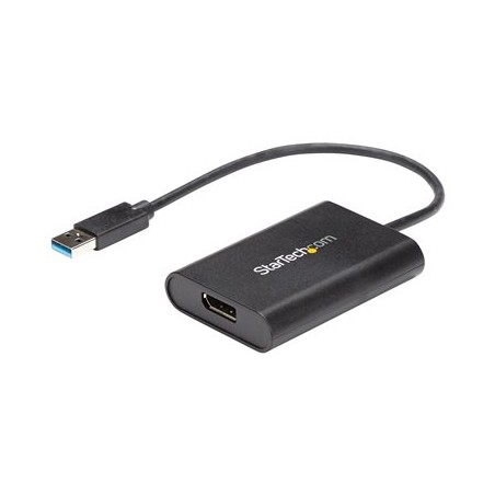 StarTech.com USB 3.0 to DisplayPort Adapter - 4K 30Hz - External Video & Graphics Card - Dual Monitor Display Adapter