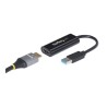 StarTech.com USB 3.0 to HDMI Adapter, 1080p (1920x1200), Slim/Compact USB to HDMI Display Adapter Converter for Monitor, USB