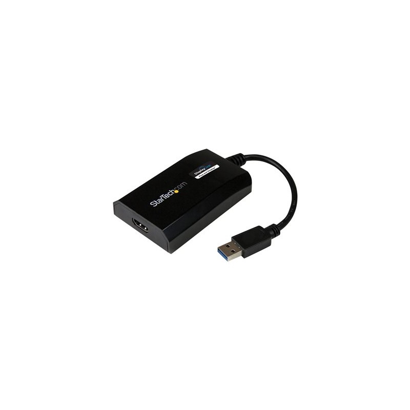 StarTech.com USB 3.0 to HDMI External Video Card Adapter - DisplayLink Certified - 1920x1200 - MultiMonitor Graphics Adapter