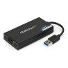 StarTech.com USB 3.0 to HDMI Adapter, 4K 30Hz Ultra HD, DisplayLink Certified, USB Type-A to HDMI Display Adapter Converter for