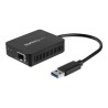 StarTech.com USB 3.0 to Fiber Optic Converter, Compact USB to Open SFP Adapter, USB to Gigabit Network Adapter, USB 3.0 Fiber