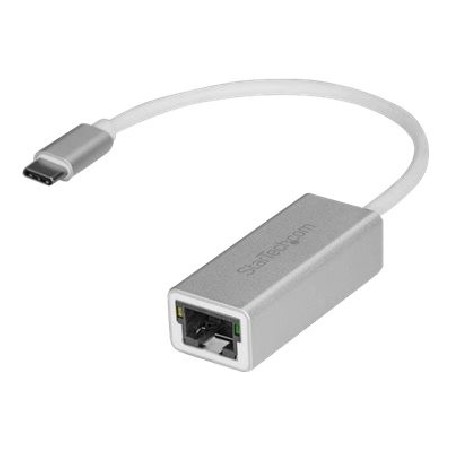 StarTech.com USB-C to Gigabit Ethernet Adapter - Aluminum - Thunderbolt 3 Port Compatible - USB Type C Network Adapter