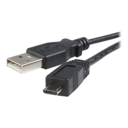 StarTech.com 3m Micro USB Cable M/M USB A to Micro B - Kabel USB - USB (M) do Micro USB typ B (M) - USB 2.0 - 3 m - černá - pro