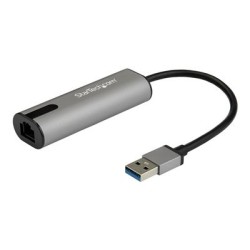 StarTech.com 2.5GbE USB A to Ethernet Adapter, NBASE-T NIC, USB 3.0 Type A 2.5 GbE /1 GbE Multi Speed Gigabit Network, USB 3.1