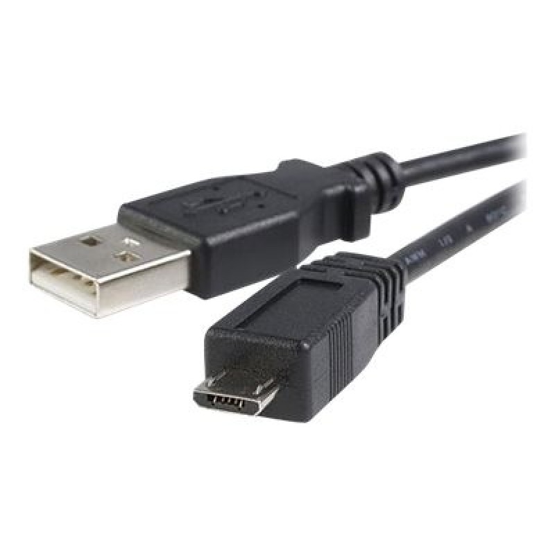 StarTech.com 1m Micro USB Cable A to Micro B - Kabel USB - USB (M) do Micro USB typ B (M) - USB 2.0 - 1 m - černá