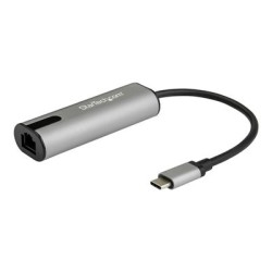 StarTech.com 2.5GbE USB C to Ethernet Adapter NBASE-T NIC, USB 3.0 Type C 2.5/1 Gigabit/100 Mbps Multi Speed Network/USB 3.1