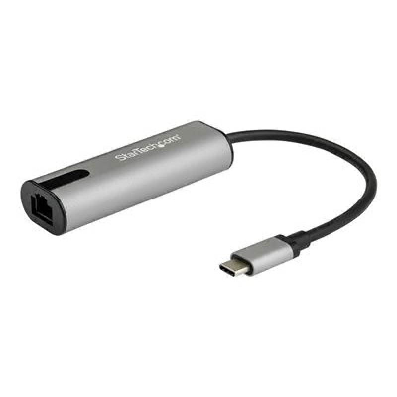 StarTech.com 2.5GbE USB C to Ethernet Adapter NBASE-T NIC, USB 3.0 Type C 2.5/1 Gigabit/100 Mbps Multi Speed Network/USB 3.1