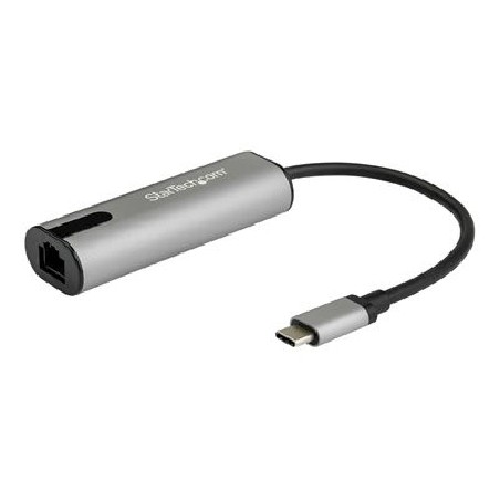 StarTech.com 2.5GbE USB C to Ethernet Adapter NBASE-T NIC, USB 3.0 Type C 2.5/1 Gigabit/100 Mbps Multi Speed Network/USB 3.1