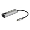 StarTech.com 2.5GbE USB C to Ethernet Adapter NBASE-T NIC, USB 3.0 Type C 2.5/1 Gigabit/100 Mbps Multi Speed Network/USB 3.1
