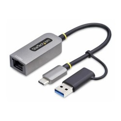 StarTech.com 2.5GbE USB-C to Ethernet Adapter with USB-A Converter - Síťový adaptér - USB-C 3.2 Gen 1 / Thunderbolt 3