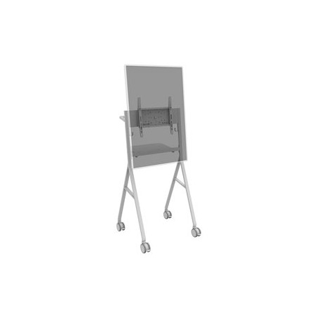 Vision VFM-F10 - Vozík - pro plochý panel - ocel - bělavá - velikost obrazovky: 50"-55"