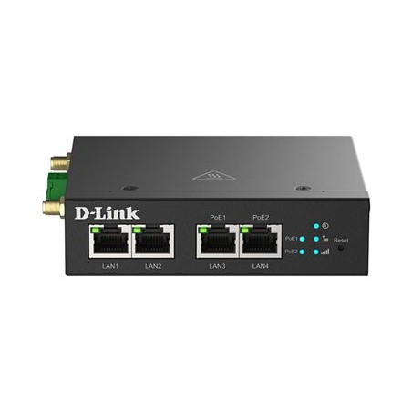 D-Link DWM-314-TP/E 4G MCPoEM - 4xFast Eth(2x PoE)