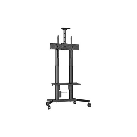 Vision X-Series VFM-F26M - Vozík - pro Displej LCD - motorised - ocel - pískovaný cerný - velikost obrazovky: 55"-100"