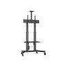 Vision X-Series VFM-F26M - Vozík - pro Displej LCD - motorised - ocel - pískovaný cerný - velikost obrazovky: 55"-100"