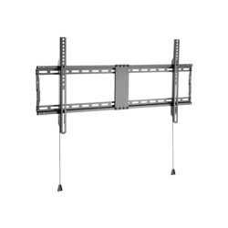 Vision VFM-W8X4V/2 - Montážní sada (montáž na zeď) - pro plochý panel - uzamykatelný - ocel válcovaná za studena - černá