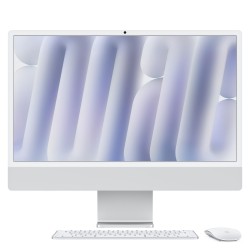 Apple iMac 24/23,5"/4480 x 2520/M4/16GB/256GB SSD/M4/Sequoia/Silver/1R MWUU3CZA
