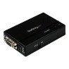 StarTech.com High Resolution VGA to Composite (RCA) or S-Video Converter - PC to TV Video Adapter - 1600x1200 RGB to TV