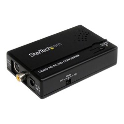 StarTech.com Composite and S-Video to VGA Video Scan Converter - composite to VGA - scan Converter - s-Video to VGA