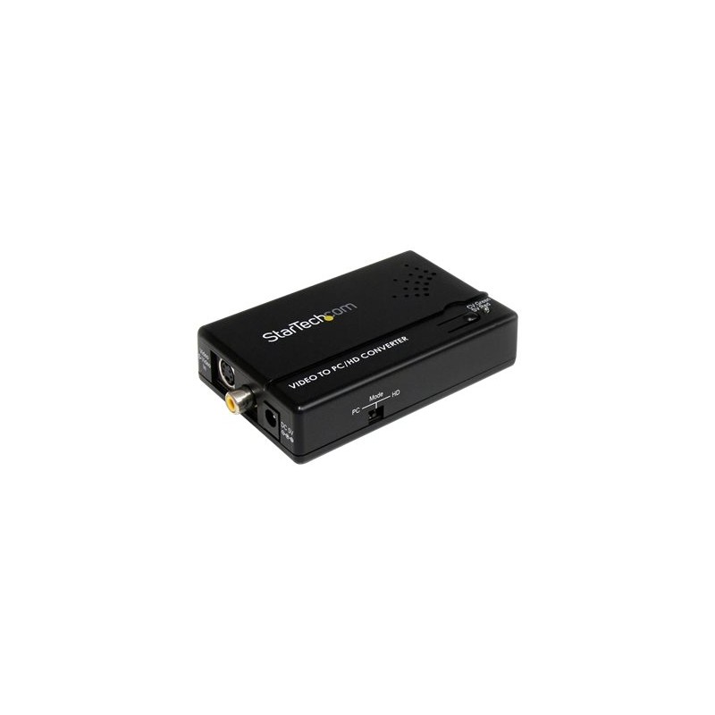 StarTech.com Composite and S-Video to VGA Video Scan Converter - composite to VGA - scan Converter - s-Video to VGA
