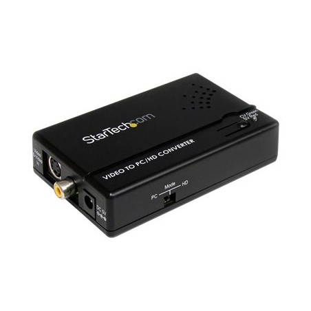StarTech.com Composite and S-Video to VGA Video Scan Converter - composite to VGA - scan Converter - s-Video to VGA