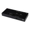 StarTech.com 2x2 HDMI Matrix Switch with Remote - 1080p Automatic & Priority Switcher - Video Wall Auto Selector Splitter Box