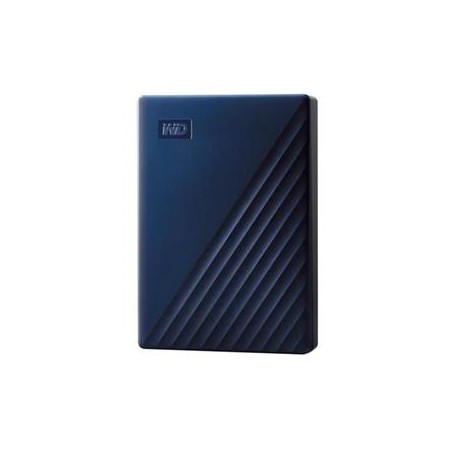WD My Passport for Mac WDBK6C0060BBL - Pevný disk - šifrovaný - 6 TB - externí (přenosný) - USB 3.2 Gen 1 - AES 256 bitů - modrá