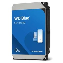 WD Blue - Pevný disk - 10 TB - interní - 3.5" - SATA 6Gb/s - 7200 ot/min. - vyrovnávací pamet: 512 MB