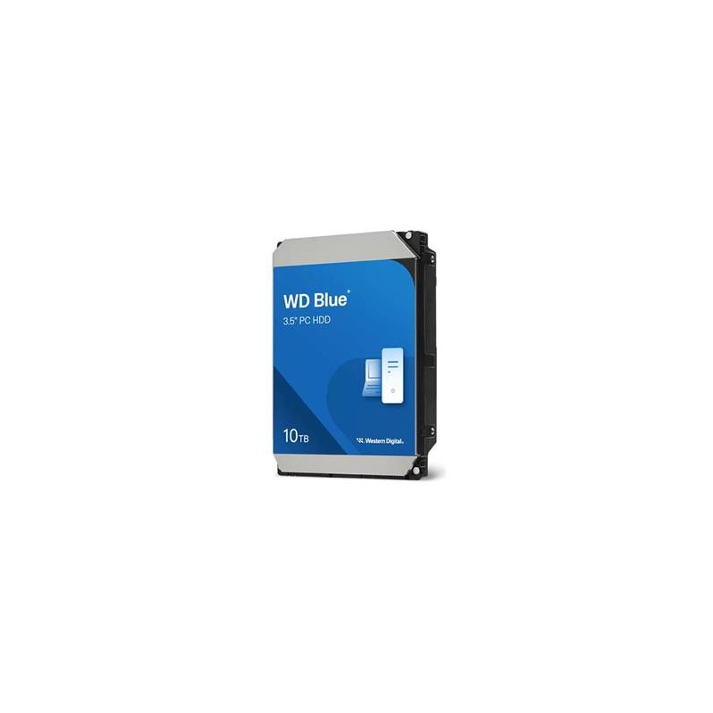 WD Blue - Pevný disk - 10 TB - interní - 3.5" - SATA 6Gb/s - 7200 ot/min. - vyrovnávací pamet: 512 MB