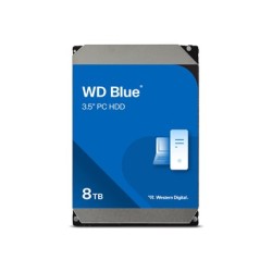 WD Blue WD80EAAZ - Pevný disk - 8 TB - interní - 3.5" - SATA 6Gb/s - 5640 ot/min. - vyrovnávací paměť: 256 MB