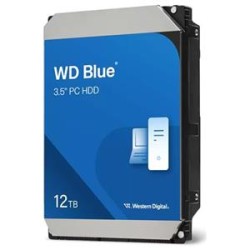 WD Blue - Pevný disk - 12 TB - interní - 3.5" - SATA 6Gb/s - 7200 ot/min. - vyrovnávací pamet: 512 MB