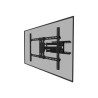 Neomounts WL40S-950BL18 - Montážní sada (montáž na zeď) - těžký provoz - pro plochý panel - plný pohyb - černá - velikost