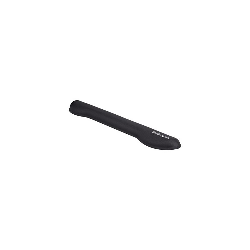 StarTech.com Foam Keyboard Wrist Rest for Ergonomic Typing Support, Padded Non-Slip Keyboard Cushion, Laptop or Desktop