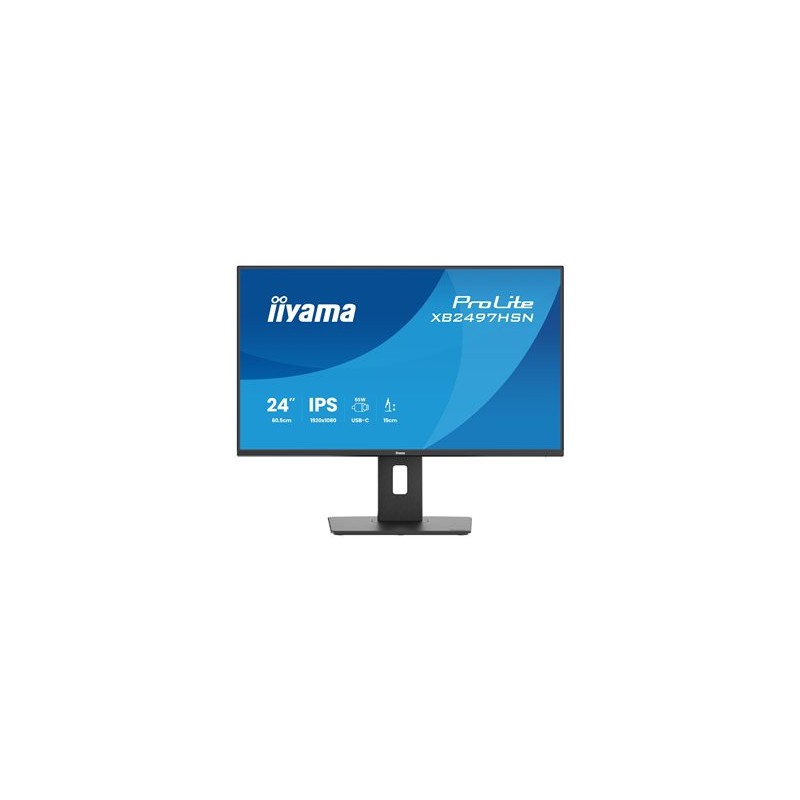 iiyama ProLite XB2497HSN-B1, 24 FHD+USB-C Dock+LAN