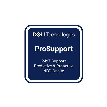 Dell Upgrade z 3 roky Basic Onsite na 3 roky ProSupport - Prodloužená dohoda o službách - náhradní díly a práce - 3 let - na