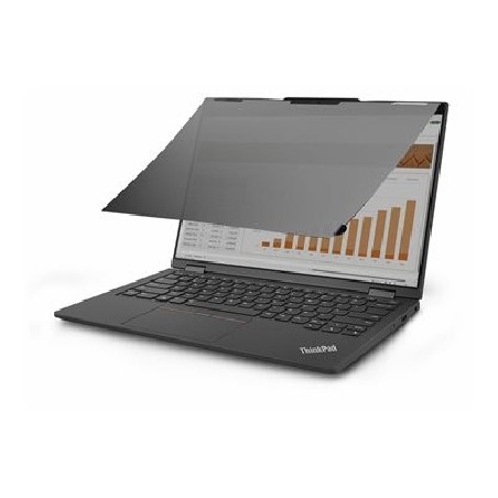 StarTech.com - Filtr pro zvýšení soukromí k notebooku (horizontální) - dvoucestné - lepicí, závesné záložky, otocné závesy