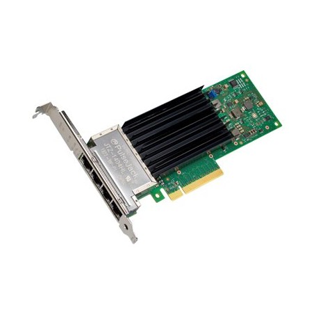 Intel Ethernet Network Adapter X710-T4L - Sítový adaptér - PCIe 3.0 x8 nízký profil - 100M/1G/2.5G/5G/10 Gigabit Ethernet x 4