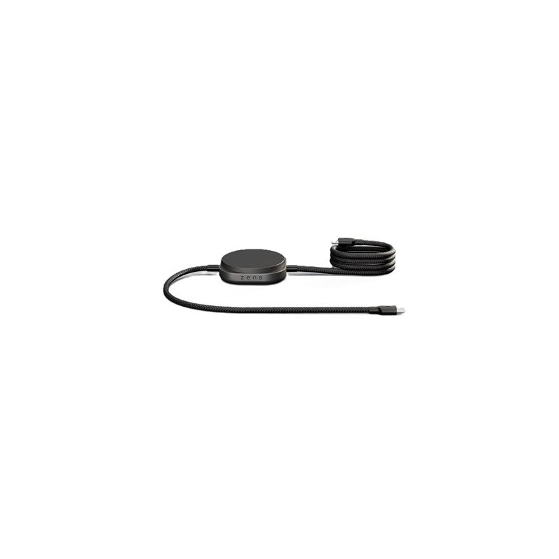 ZENS Pro 2 - Bezdrátová nabíjecí podložka - 140 Watt - 2 výstupní konektory (magnetický, USB-C) - Certifikace MFI