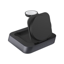 ZENS Nightstand Charger Pro 2 - Stojan pro bezdrátové napájení + AC napájecí adaptér - 20 Watt - Apple Fast Charge (bezdrátové