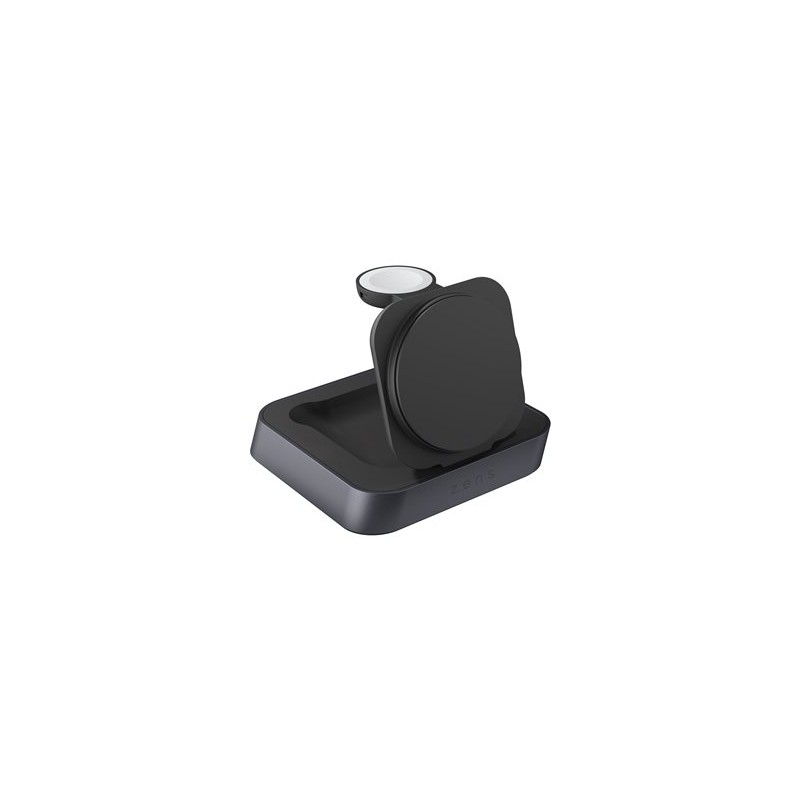 ZENS Nightstand Charger Pro 2 - Stojan pro bezdrátové napájení + AC napájecí adaptér - 20 Watt - Apple Fast Charge (bezdrátové