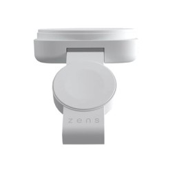 ZENS 2-in-1 - Bezdrátová nabíjecí podložka - 2-v-1 MagSafe + Watch - 20 Watt - na kabelu: USB-C - bílá - pro Apple AirPods with